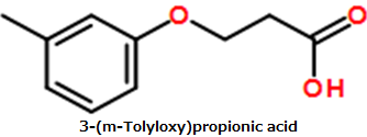 CAS#3-(m-Tolyloxy)propionic acid